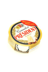 PRESIDENT Camembert valgehallitusjuust 120g
