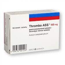 THROMBO ASS Thrombo ASS 100mg tab.N100(G.L. Pharma GmbH, Austrija) 10pcs