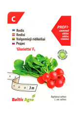 BALTIC AGRO Radish 'Gloriette F1' seed tape 1pcs