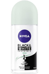 NIVEA Rulldeodorant black & white invisible fresh 50ml