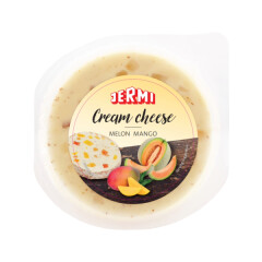 JERMI Kreminis sūris su melionais ir mangais WEIẞENHORNER, 50%, 12x125g 125g