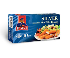 ESVA ŽUVŲ PIRŠTELIAI SILVER, 250G 0,25kg