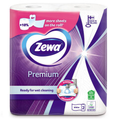 ZEWA Popieriniai rankšluosčiai ZEWA Deluxe, 2 vnt. 2pcs