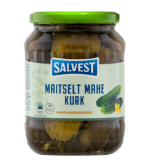 SALVEST Mild gherkins 675g