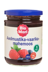 BIOMARI Aedmustika-vaarika mahemoos 320g