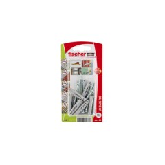 FISCHER Nailoniniai kaiščiai su borteliu ir medsraigčiu UX, 6,0 x 35 mm, 10 vnt. 10pcs