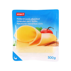 RIMI Cheese Dutch slice. 45% 500g