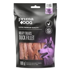 PRIMA DOG Šunų pašaras PrimaDog antienos filė 100g 100g