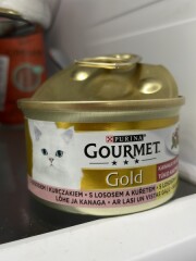 GOURMET GOLD Canned food for cats Gourmet gold salmon/chicken 85g 85g