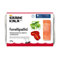 SAARE KALA FORELLIPALLID TOMATI JA BASIILIKU 220g