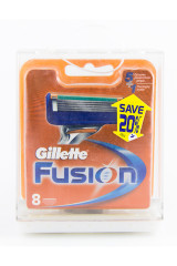 GILLETTE Skustuv.peil.vyr.GILLETTE FUSION,8vnt. 8pcs