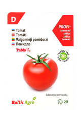 BALTIC AGRO Tomato Seeds 'Pablo' F1 20 seeds 1pcs