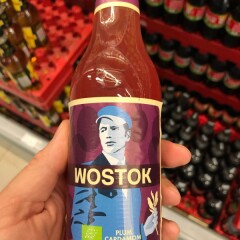 WOSTOK Ploomi ja kardemoni maitseline karastusjook Wostok 0,33l