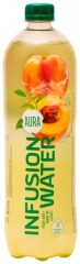 AURA Infusion karboniseeritud jook virsiku-rohelise tee 1l
