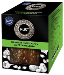 FAZER Black shortbread with garlic and parsley 150g