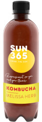 SUN365 Ekologiškas natūraliai gazuotas gaivusis arbatos gėrimas "SUN365 KOMBUCHA MELISSA HERB", 500ml 500ml