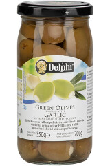 DELPHI Küüslaugutäidisega oliivid 360g