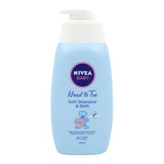 NIVEA Kūdikių šampūnas ir prausiklis 500ml. 1pcs