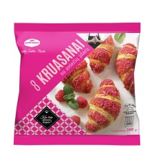 MANTINGA 8 Croissants with Raspberry Filling 360g