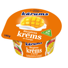 KARUMS Curd cream with mango 140g