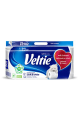 VELTIE Tualettpaber White 3-kihiline 8pcs