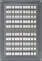 EUROPLAST Plastikinės ventiliacijos grotelės VR2517P, 250 x 170 mm, pilkos sp. 1pcs