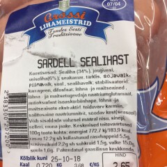 GROSSI LIHAMEISTRID Sardell sealihast 1kg