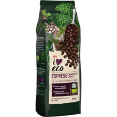 I LOVE ECO ESPRESSA EKOLOGISKANELA kafija 500g