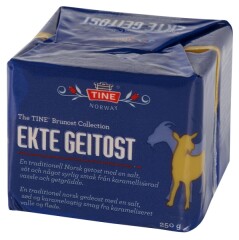 TINE Goat milk cheese Ekte Geitost TINE, 33%, 12x250g 250g