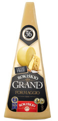ROKIŠKIO GRAND Hard cheese Rokiskio GRAND, 37% rieb., 180 g., 36 month 180g