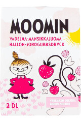 MOOMIN Vaarika-maasikajook 200ml