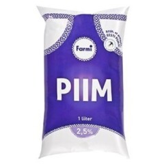 FARMI Piim 2,5% kile 1l