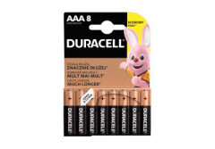 DURACELL Baterijas Duracell basic AAA 8tk AW17 8pcs