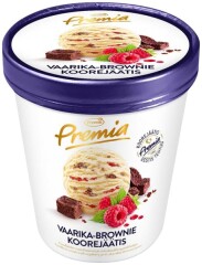 PREMIA Vaarika-brownie koorejäätis 270g 270g