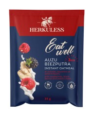 HERKULESS Instant oatmeal with raspberry pieces, blackberry pieces and sweet cream 0,035kg