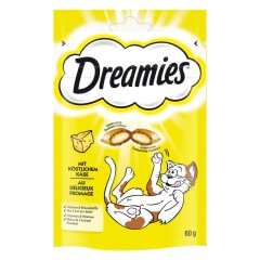 DREAMIES Skanėstas katėms su sūriu DREAMIES, 60g 60g