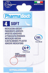 PHARMADOCT Haavapadi Soft Hypoallergenic, tundlikule nahale 4pcs