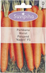 SUVIPIHA Ankstyvųjų morkų Napoli F1 SUVIPIHA sėklos, 2,5 g 2,5g