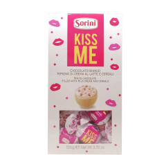 SORINI Candies white chocolate Kiss me 105g 105g