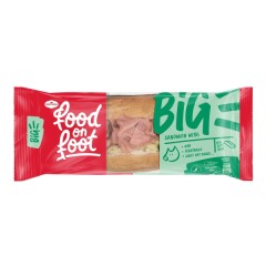 FOOD ON FOOT Sandwich BIG with Ham, Vegetables and Light Hot Sauce 290g