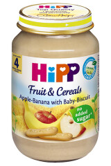 HIPP Puder õuna-banaani-küpsise, al. 4 kuust 190g
