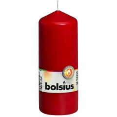 BOLSIUS Sammasküünal punane 150/60 1pcs