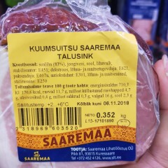 SAAREMAA LIHATÖÖSTUS Kuumsuitsu Saaremaa talusink 1kg