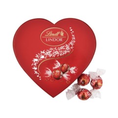 LINDT Lindor piimašokolaadi pallid kinkekarbis 160g