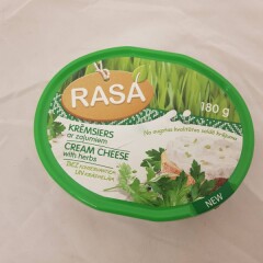 RASA VÄRSKE KREEMJUUST MAITSEROHELISEGA RASA 180g