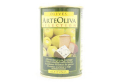 ARTEOLIVA Zaļās olives ar sieru 300g