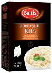 BALTIX PARBOILED RICE 4×100G 400g