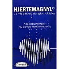 HJERTEMAGNYL Hjertemagnyl 75mg tab. obd. N100 (Takeda) 10pcs