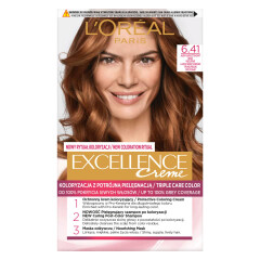 EXCELLENCE CRÈME Plaukų dažai L'OREAL EXCELLENCE, Nr.6.41 1pcs