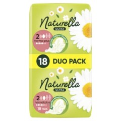 NATURELLA Higieniniai paketai NATURELLA ULTRA REGULAR DEO 18pcs